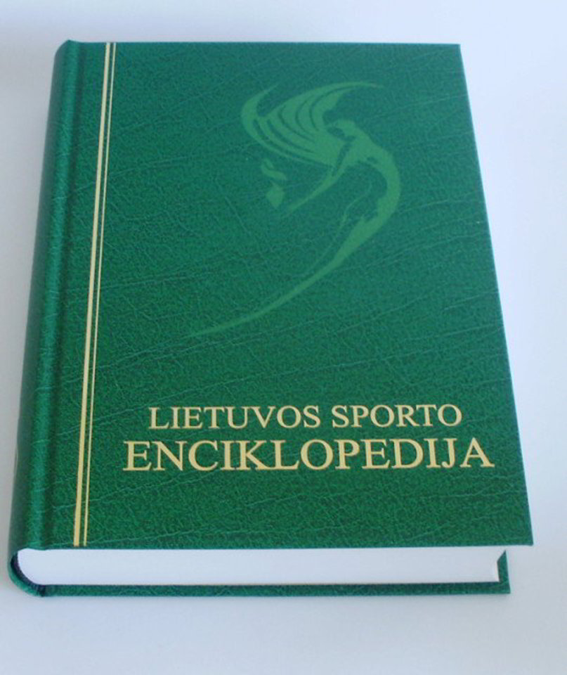 Pirmąjį Lietuvos sporto enciklopedijos tomą sudaro 724 puslapiai.