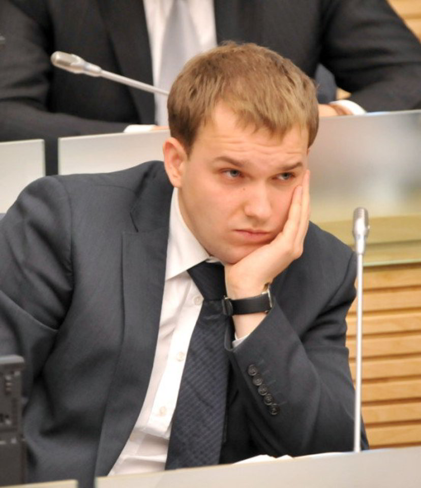 V.Gapšys - jauniausias frakcijos seniūnas šiame Seime.