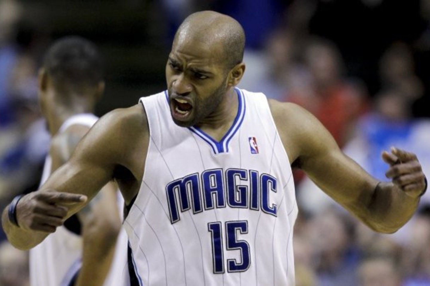 „Magic“ komandai Vince'as Carteris pelnė 23 taškus.