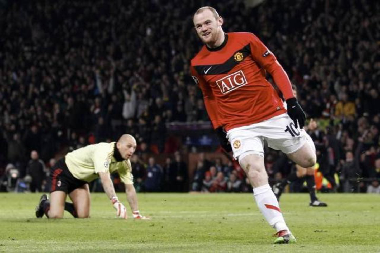 W.Rooney įvartį pelnė pataisęs netikslų 11 metrų baudinį.