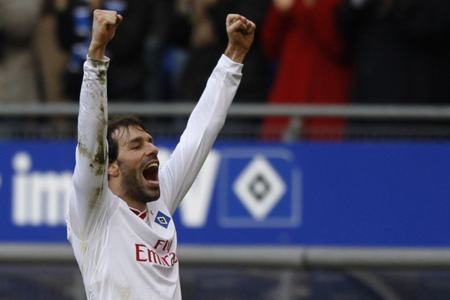 "Hamburg" ekipai vieną įvartį pelnė R. van Nistelrooy.