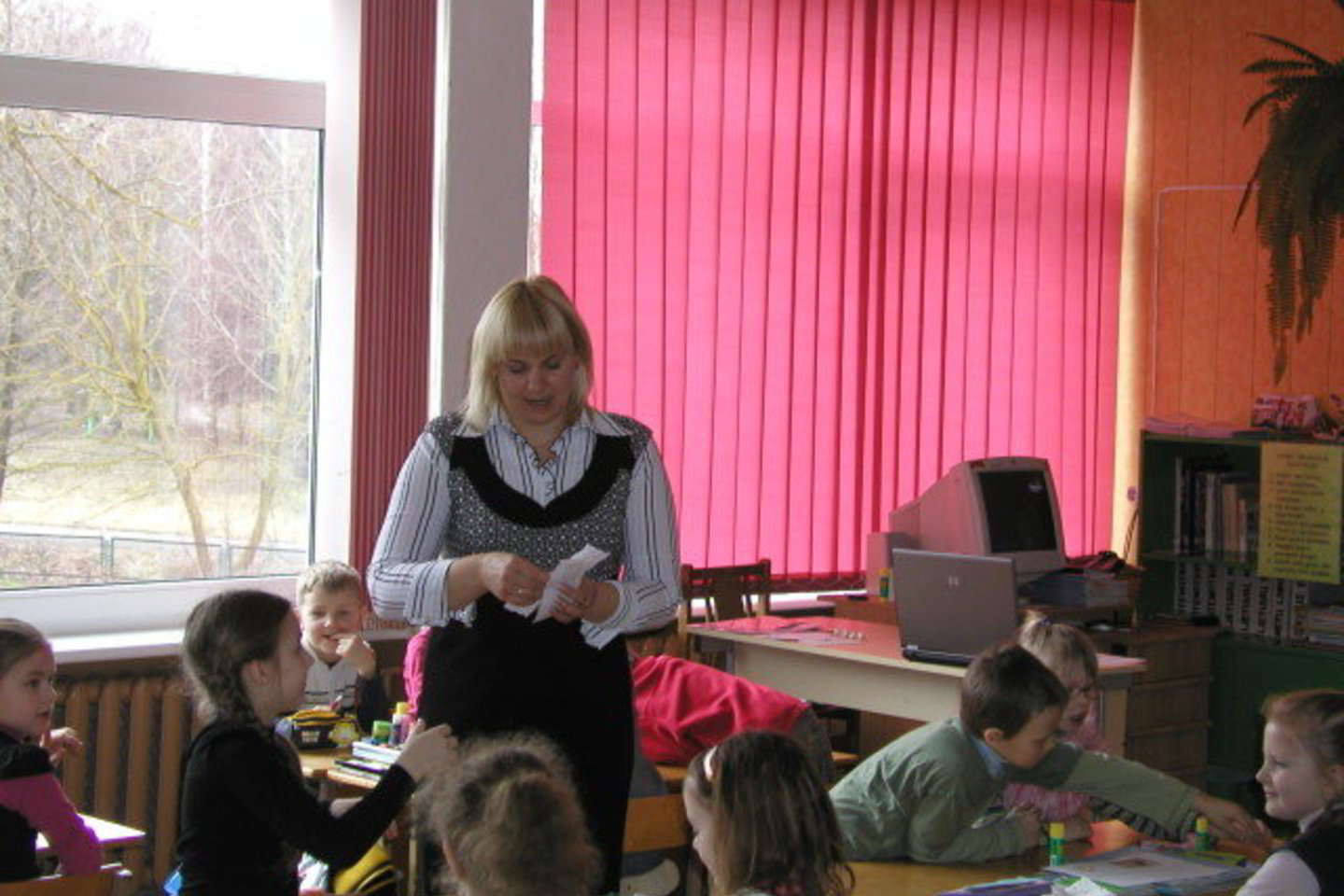 Mokytojos J.Cibulskienės pamokos klausėsi ir auklėtiniai, ir kolegos pedagogai.