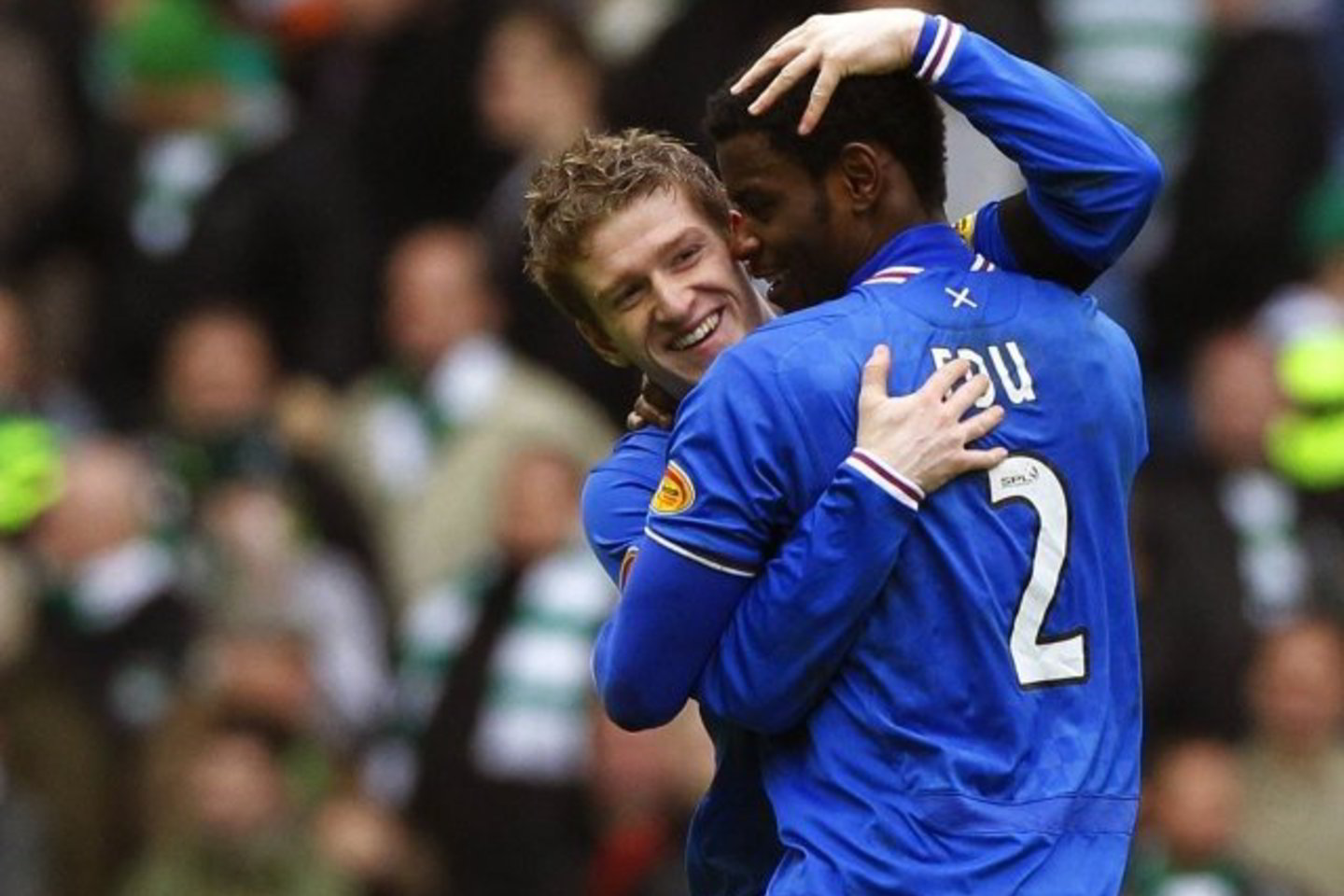 "Rangers" daužė "Hearts" gynybą.
