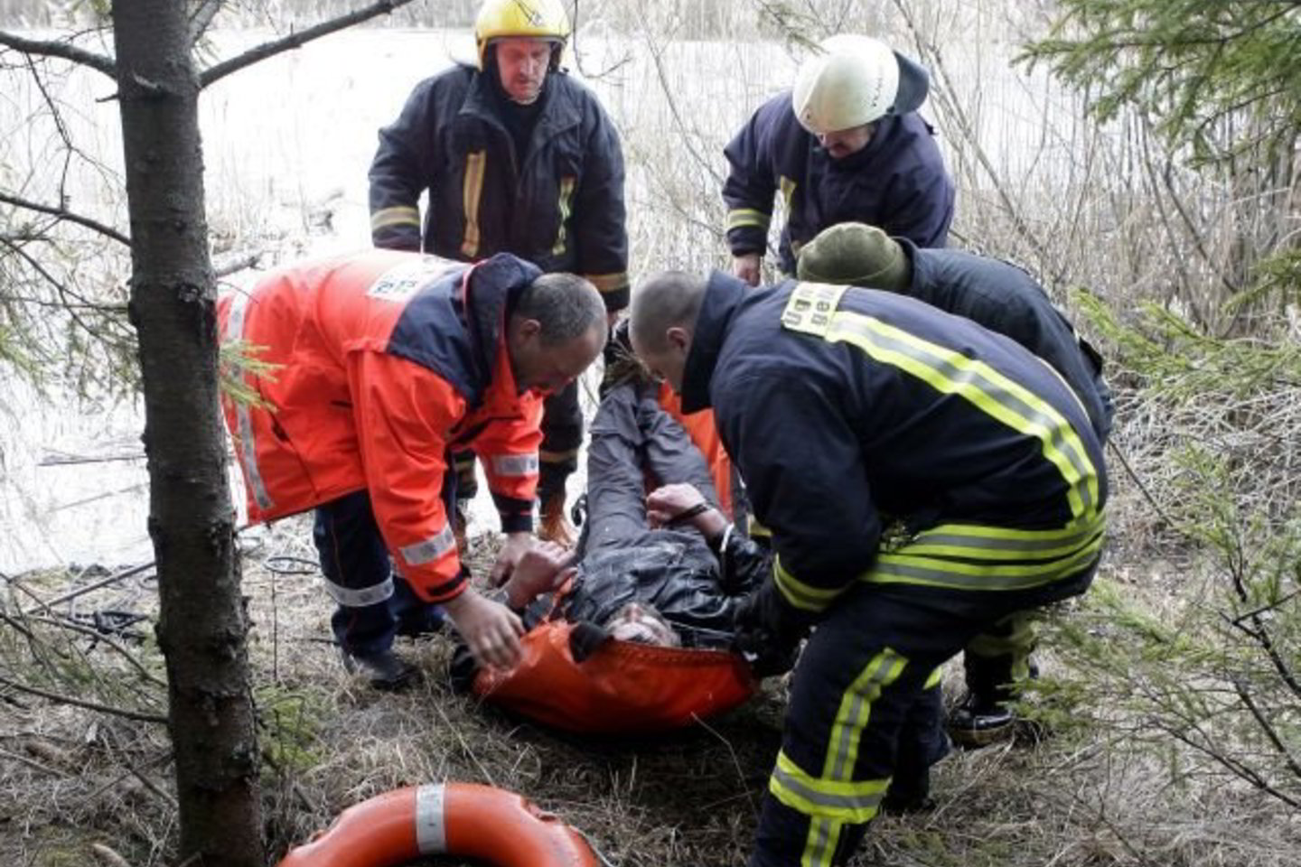 Ugniagesiai išgelbėjo vyro gyvybę.