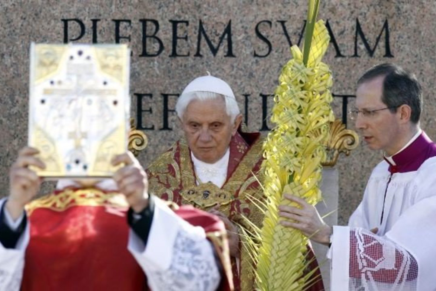 Popiežius švenčia Verbų sekmadienį.