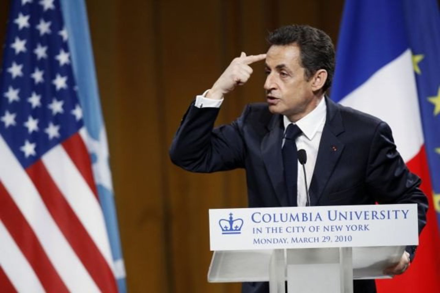 N.Sarkozy vieši Niujorke.