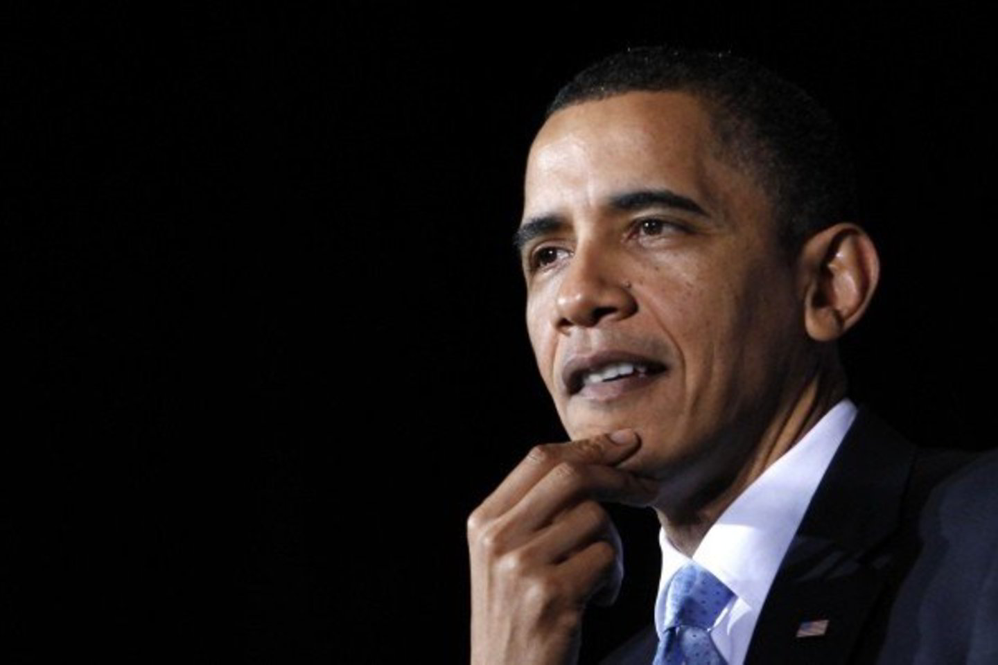 Maždaug pusė apklaustųjų nepasitiki B.Obama.