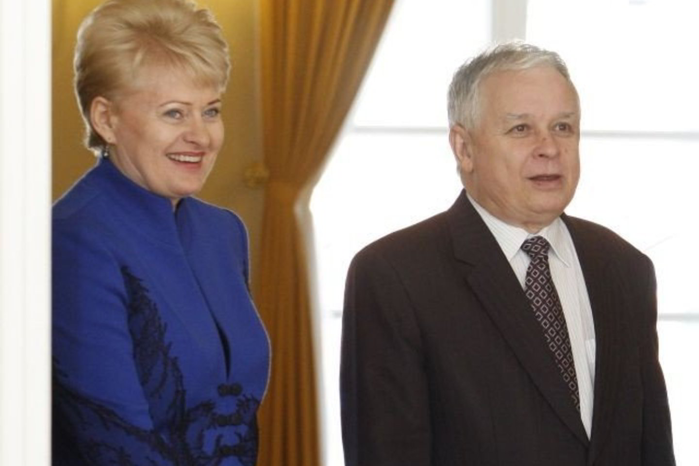 Vietoj susitikimo su B.Obama Prahoje D.Grybauskaitė ir L.Kaczynskis laiką leidžia Vilniuje.