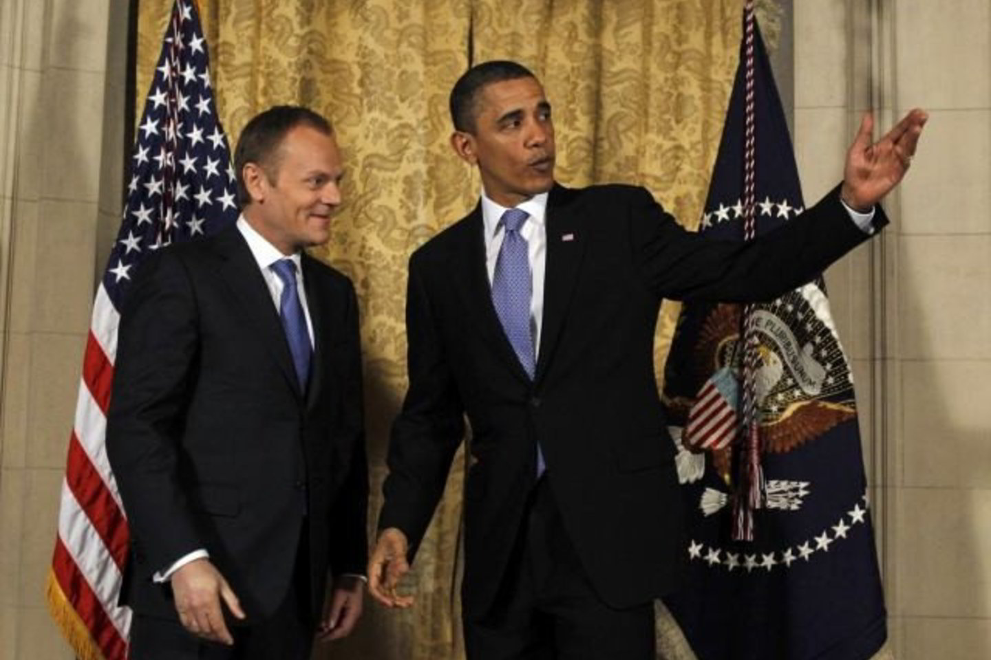 D.Tuskas ir kiti Europos šalių lyderiai su B.Obama apie priešraketinę gynybą kalbėjo mažai.