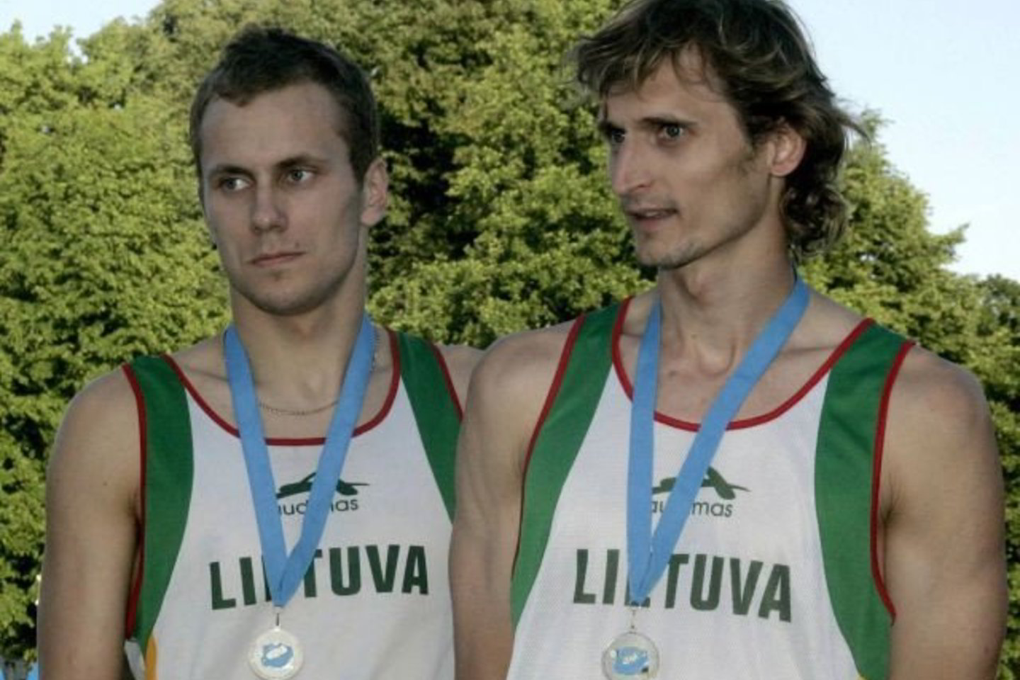 J.Kinderis ir E.Krungolcas kovos finale.