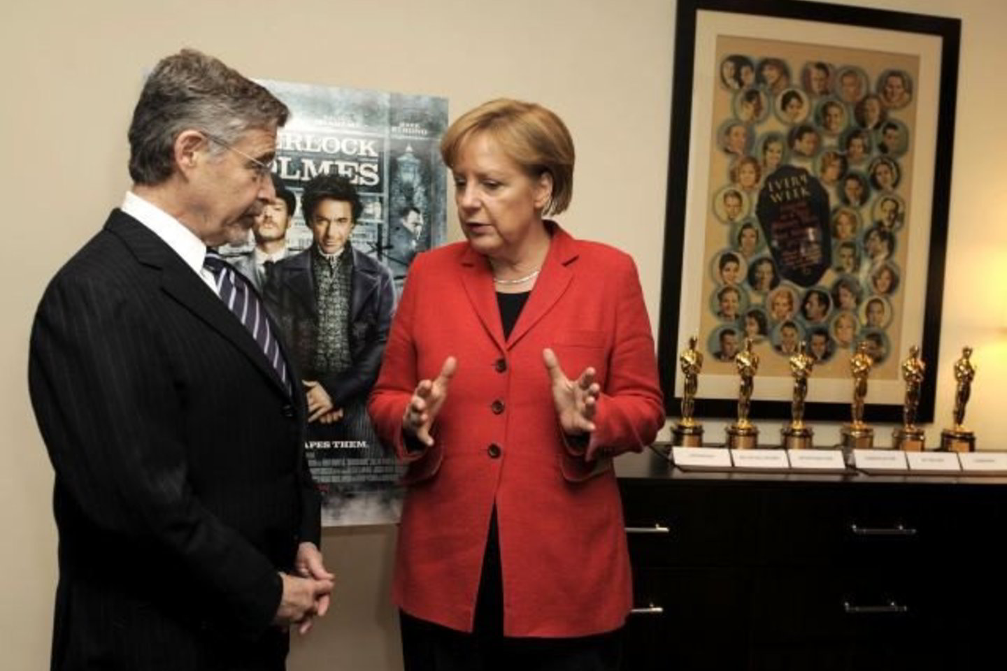 Vokietijos kanclerė A.Merkel ir prezidentas į L.Kaczynskio laidotuves vyks skirtingais lėktuvais.