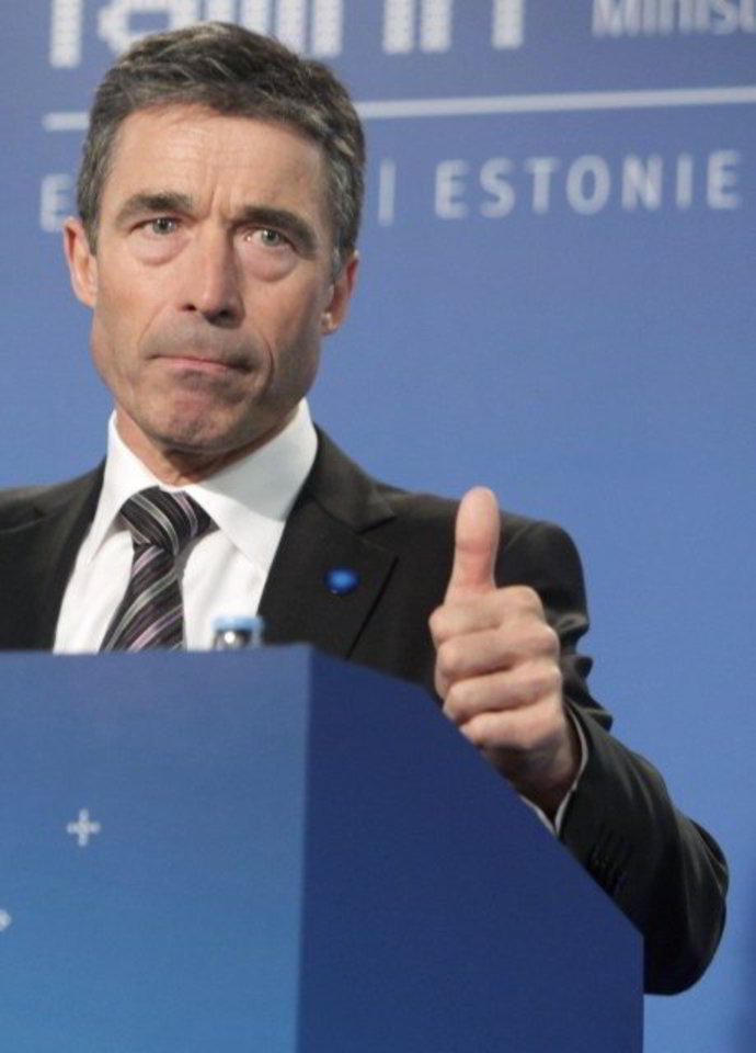 NATO generalinis sekretorius Andersas Foghas Rasmussenas sakė, kad 28 valstybes vienijantis Aljansas sėkmingai vykdo savo naująją karo užbaigimo strategiją.
