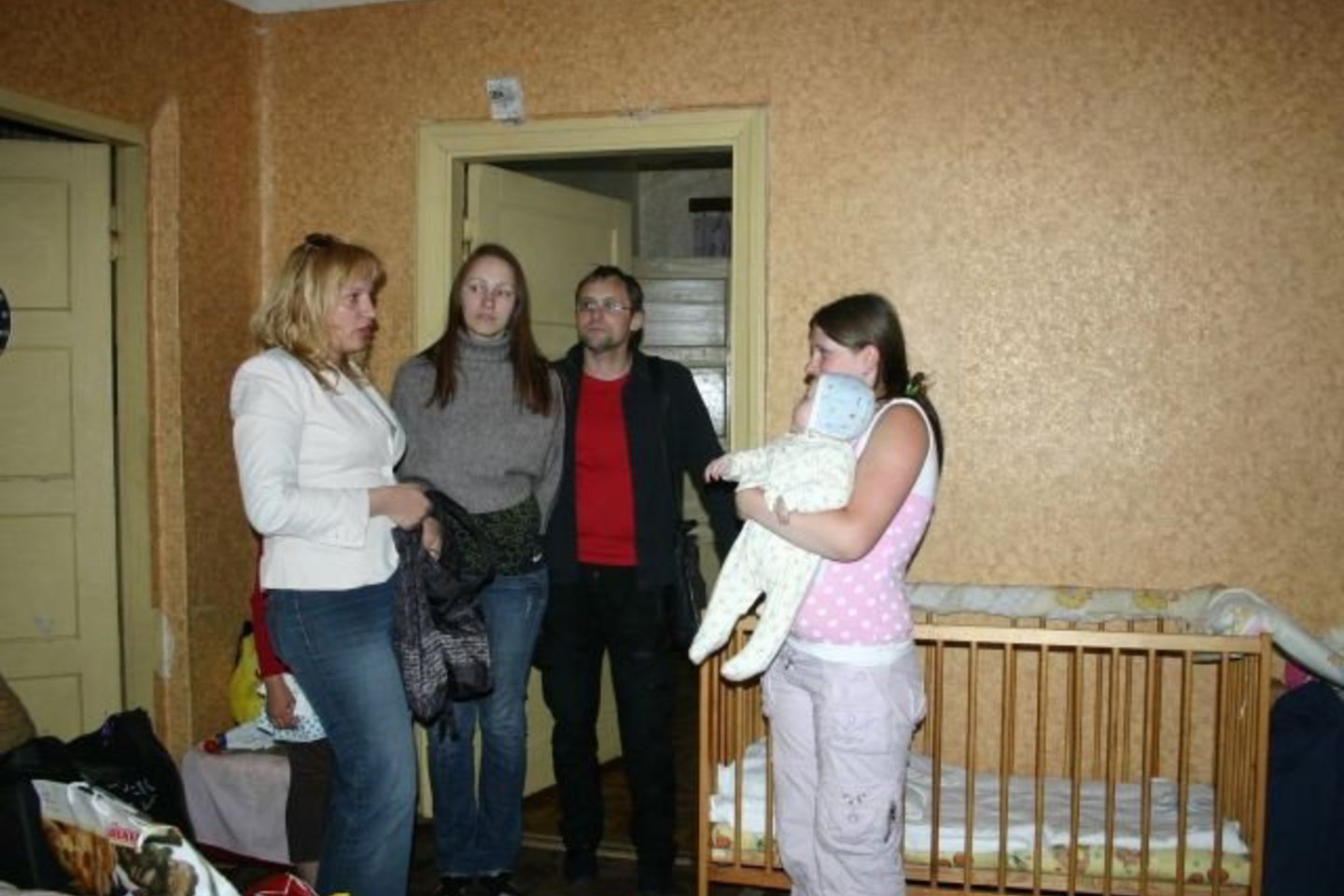 Judita svečiams parodė, kur migdo vaikus.