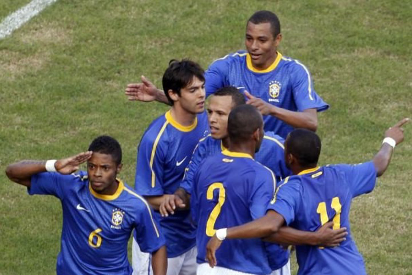 Brazilijos futbolininkai iškovojo nesunkią pergalę.