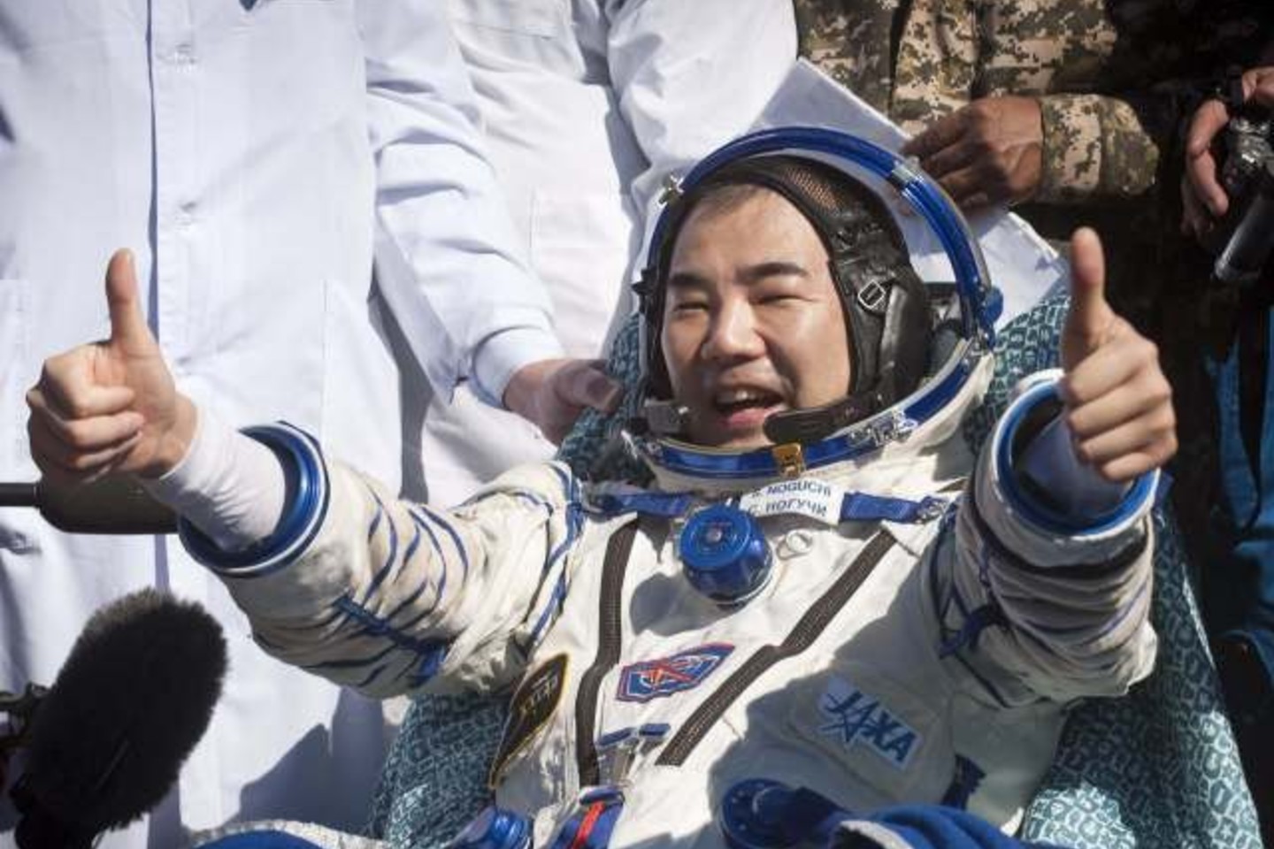 Astronautai teigia, kad kosmose galvoja tik apie darbą.