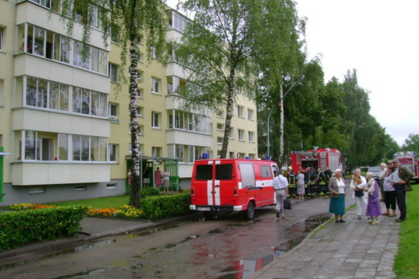 Gaisras kilo daugiabutyje.
