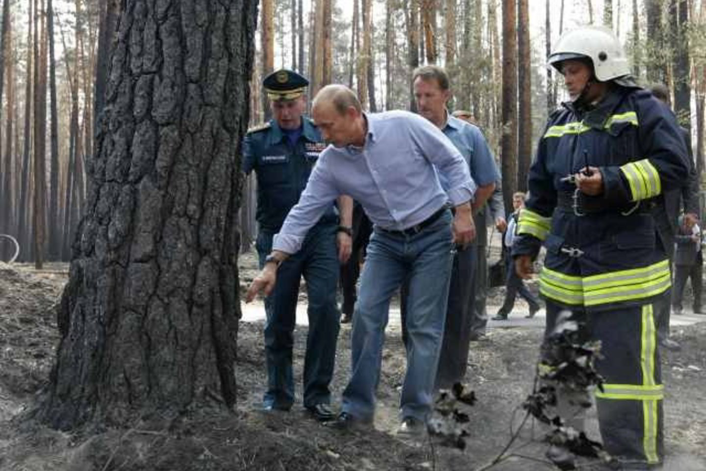 Lenkija pasiūlė V.Putinui pagalbą kovojant su gaisrais.
