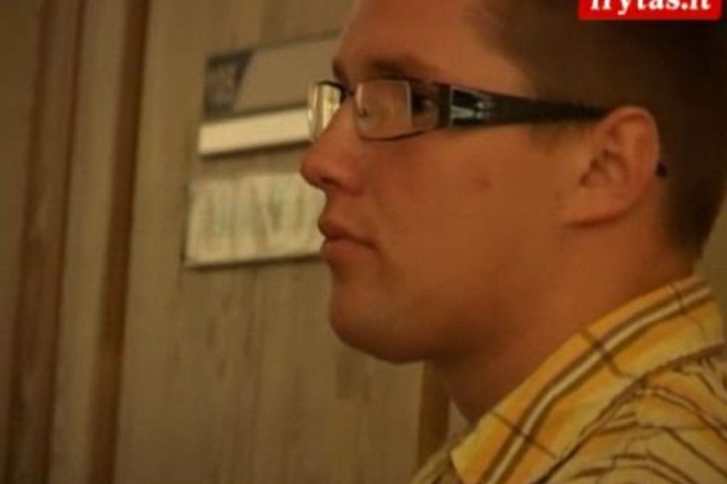 Policija sulaikė 22 metų studentą Evaldą Gansiniauską.