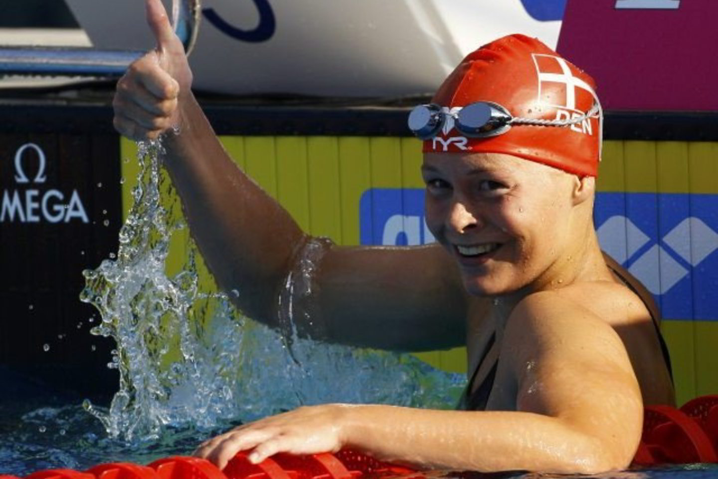 Danė L.Friis iškovojo aukso medalį 800 metrų laisvuoju stiliumi.