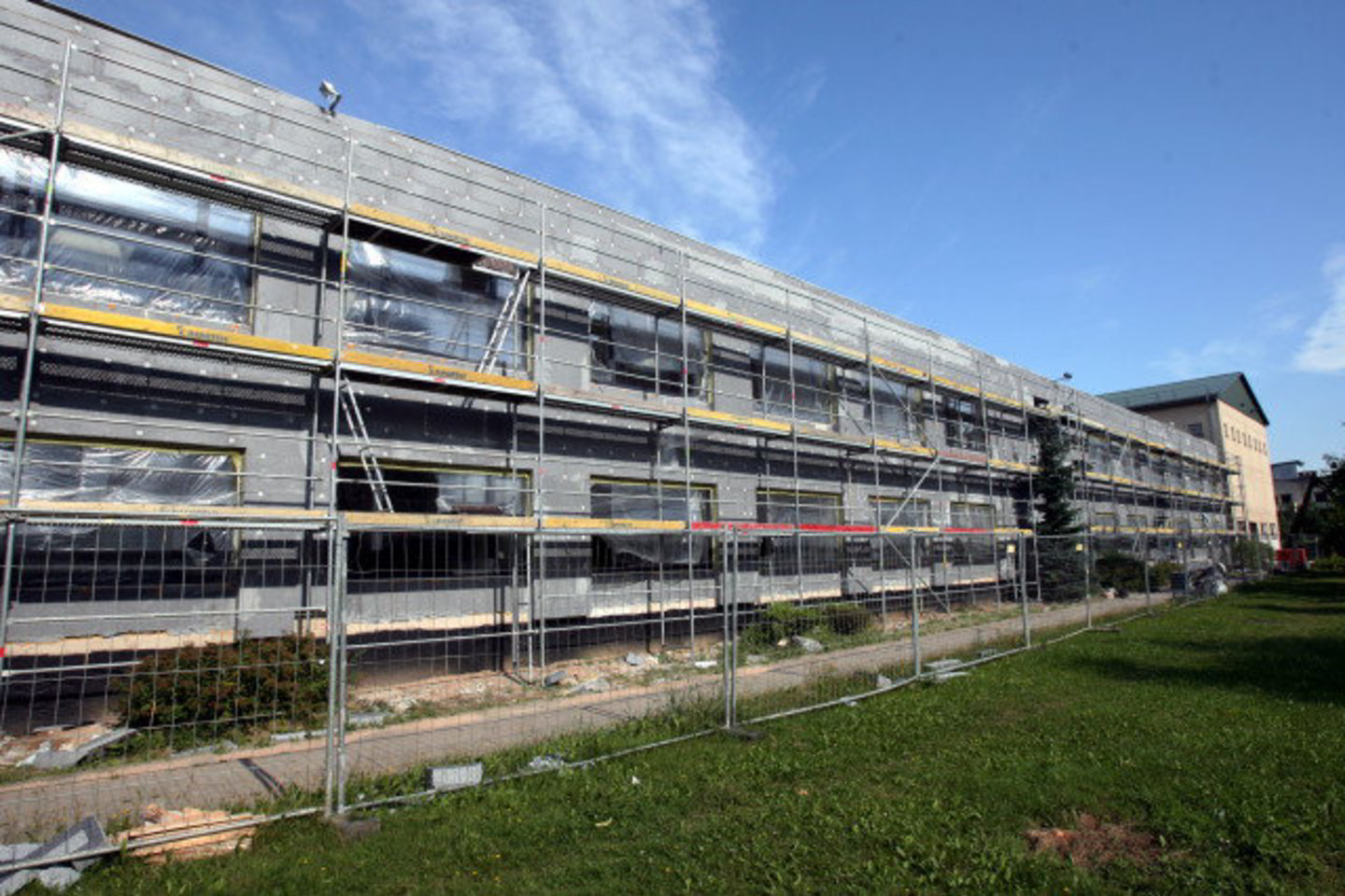 Renovuojama Vilniaus Gabijos gimnazija.