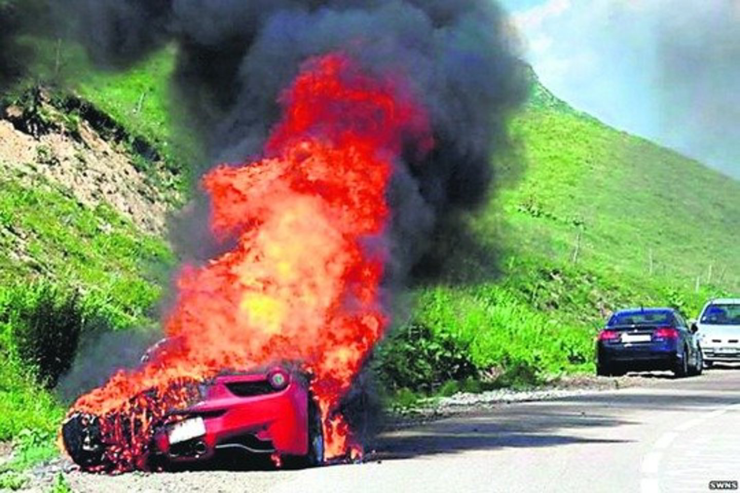 „Ferrari” atstovai neneigia, jog automobiliai supleškėjo dėl netobulo konstrukcinio sprendimo.