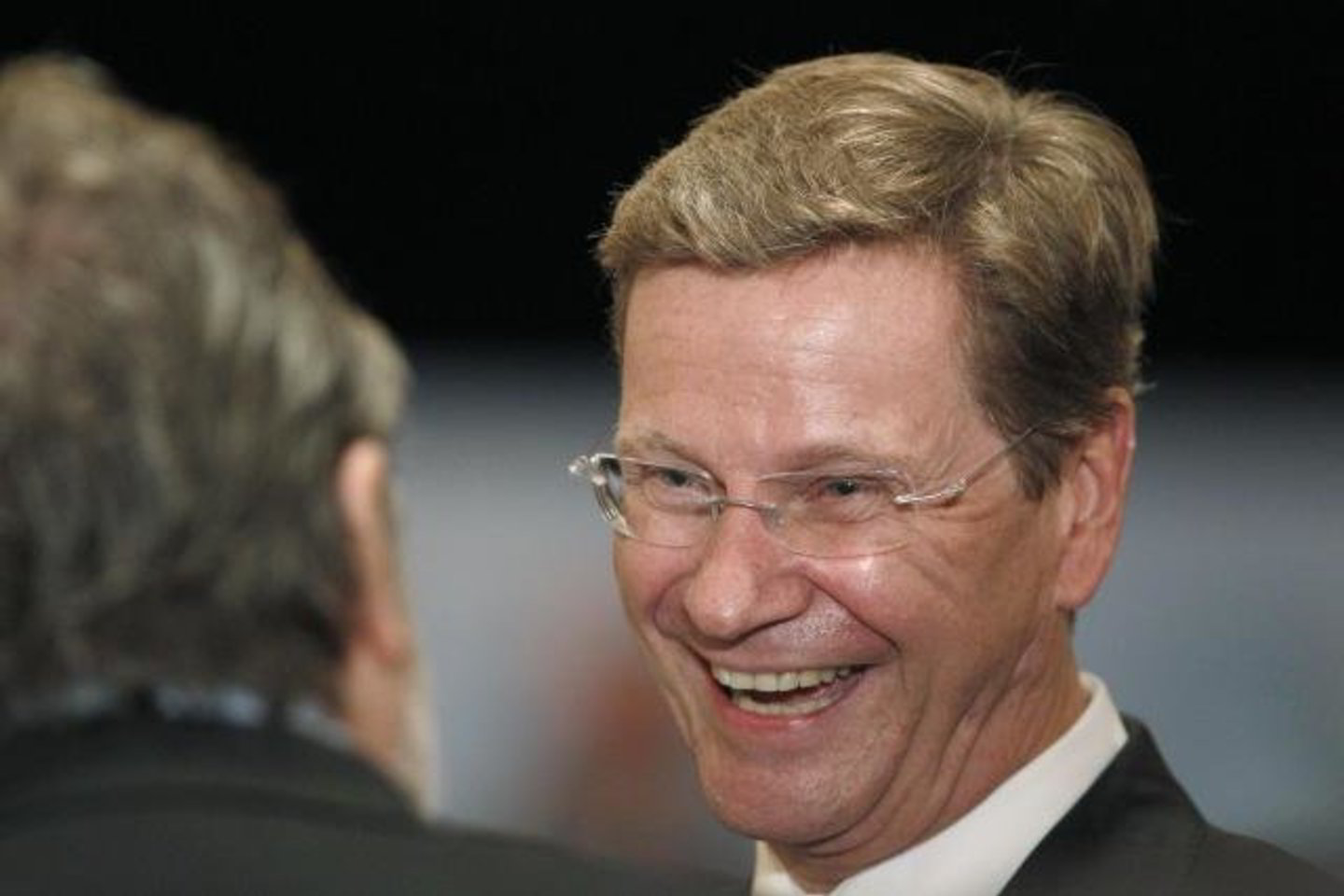Vienas iš gausybės Vokietijos akiniuočių - užsienio reikalų ministras Guido Westerwelle.
