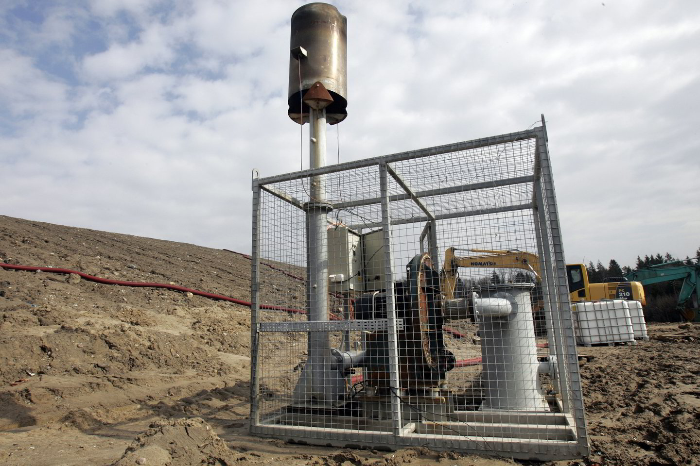 Kai kuriuose sąvartynuose iš atliekų jau išgaunamos dujos.