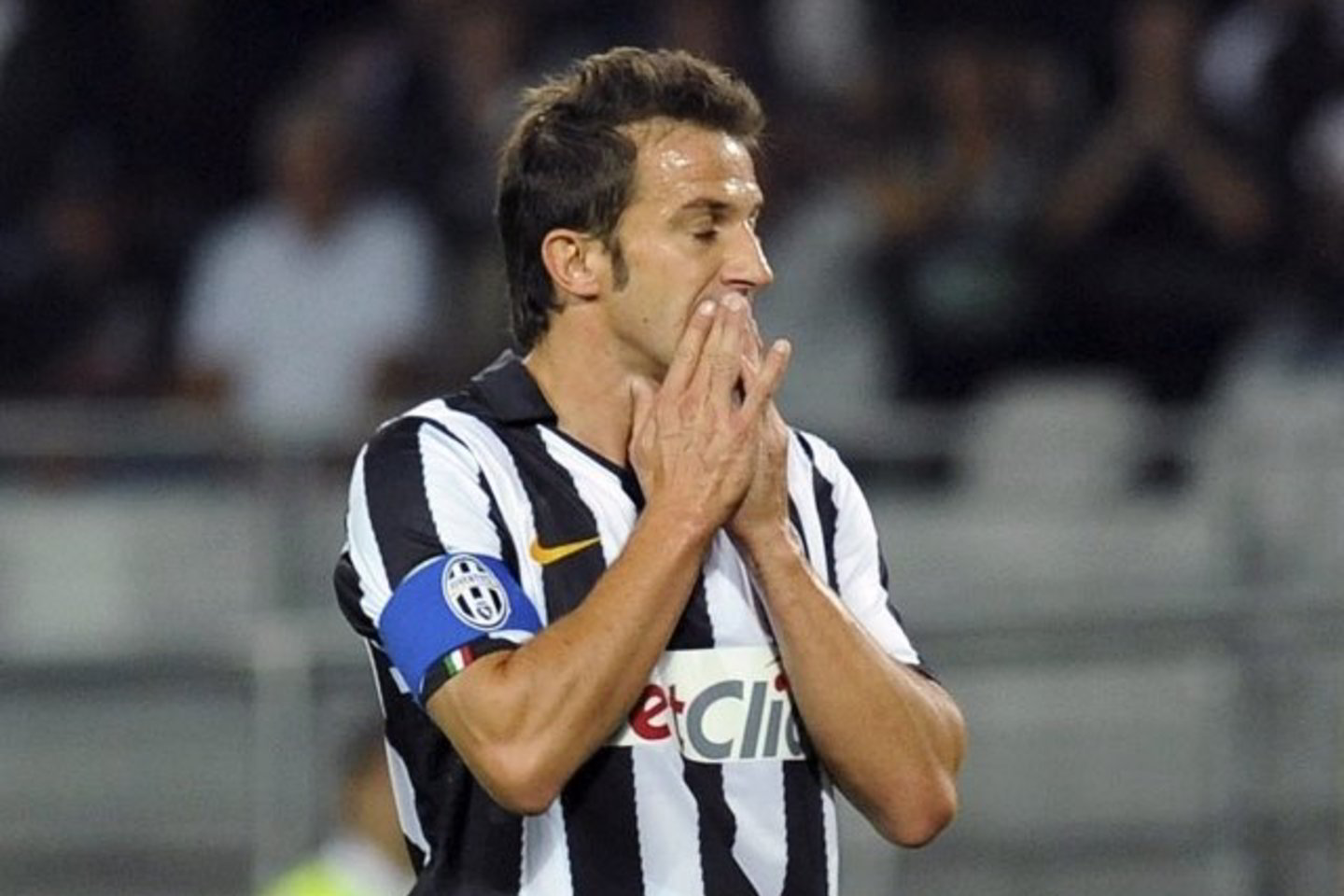 Alessandro Del Piero įvarčio įmušti nepavyko.
