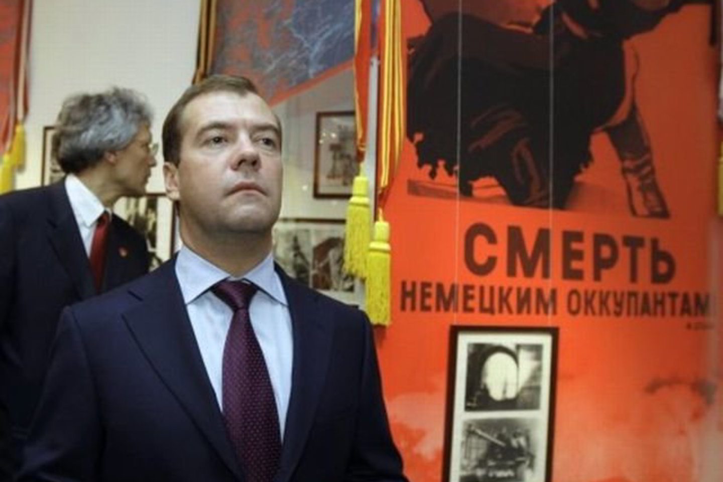 D.Medvedevas spėjo susitikti ir su Kinijos Antrojo pasaulinio karo veteranais.