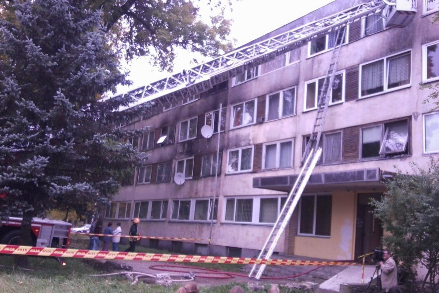 Gaisrą ugniagesiai sutramdė per pusvalandį.