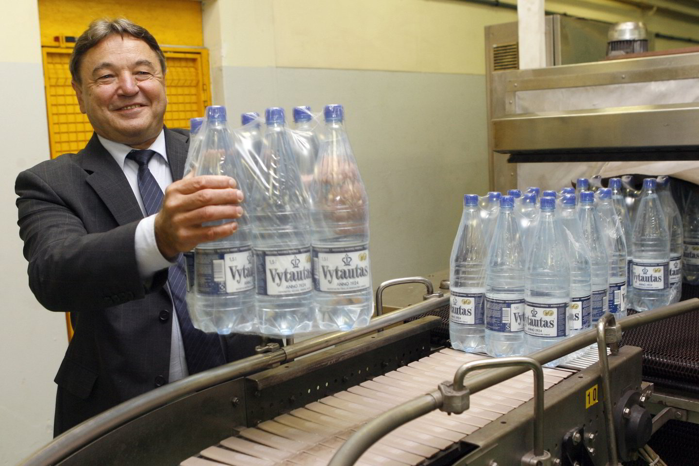 Populiariausias Birštone pilstomas vanduo - „Vytautas“.