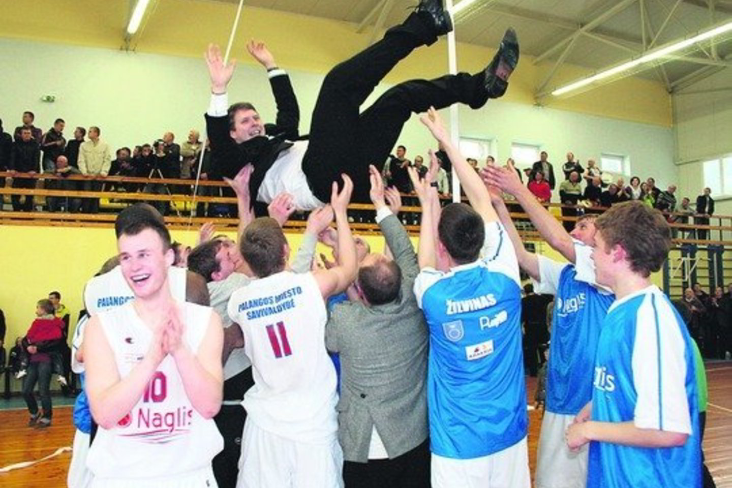 Jauniausias LKL treneris – 25-erių G.Petrauskas iš Palangos „Naglio-Adakrio”.