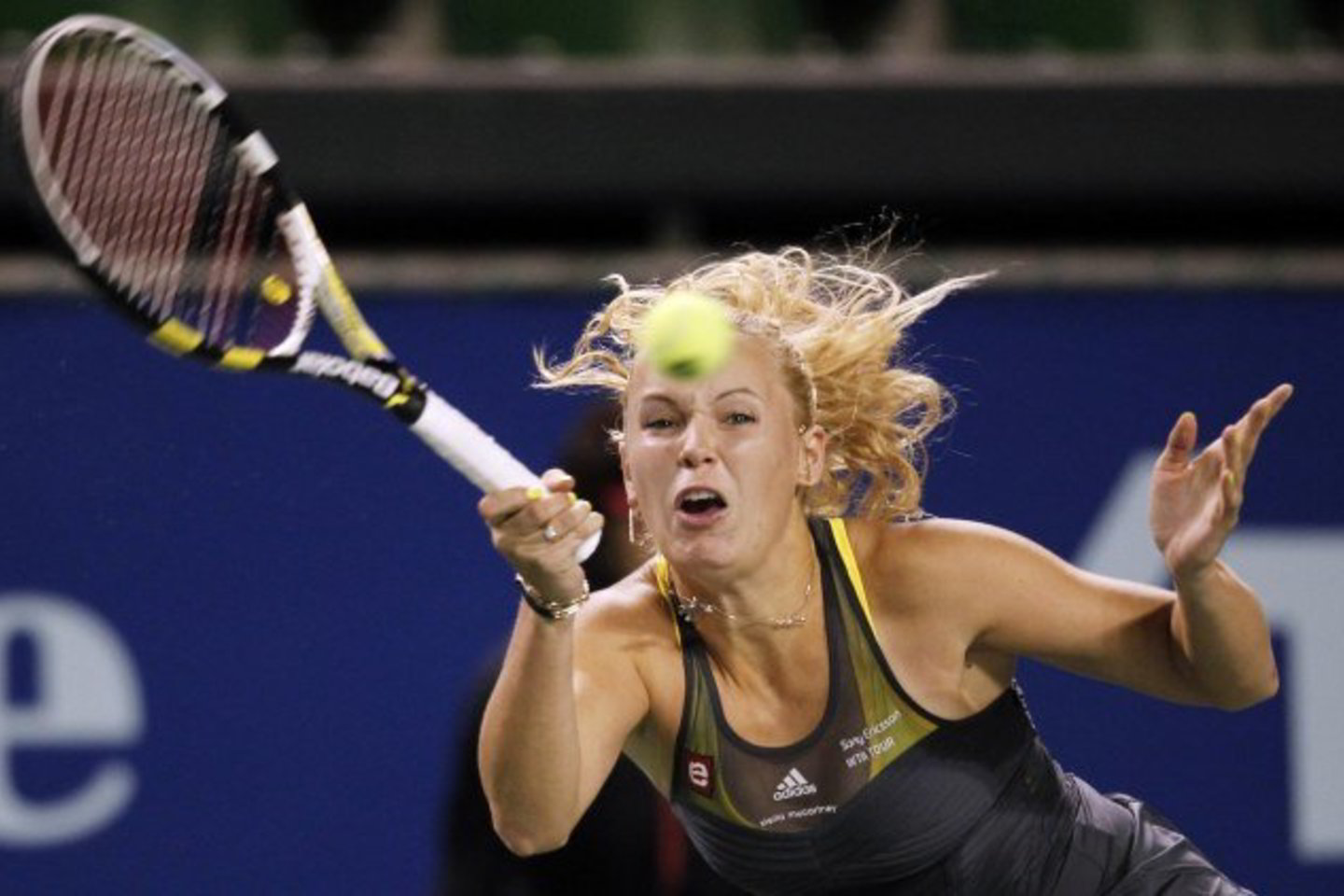 C.Wozniacki iškovojo pergalę be kovos.