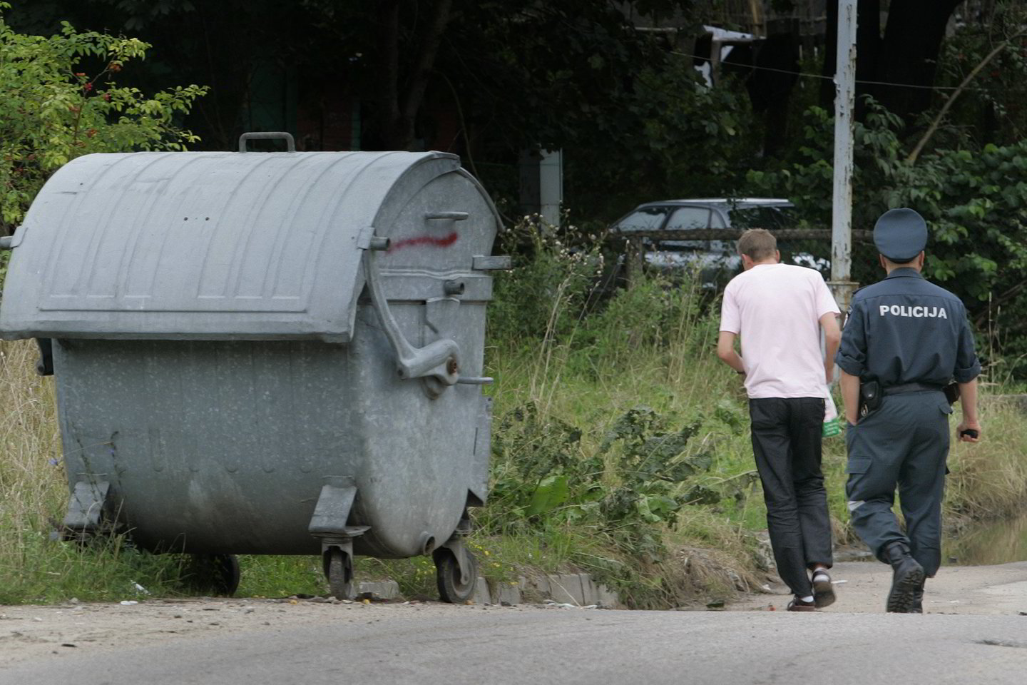 Vilniaus romų tabore mažinama narkotikų apyvarta.