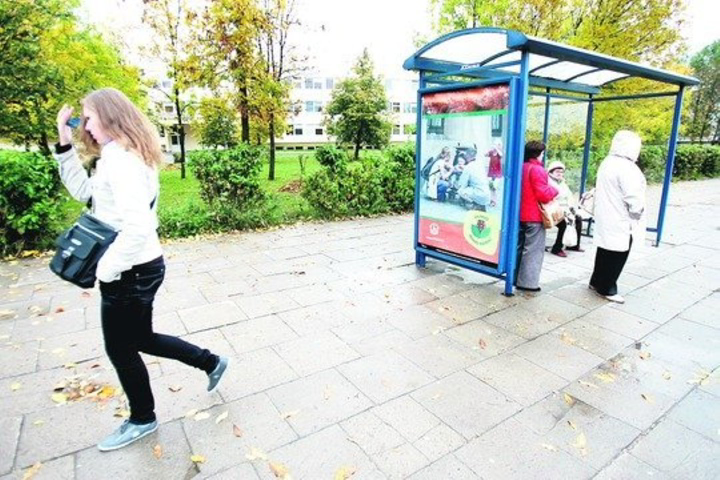 S.Kovalevskajos vidurinės mokyklos pedagogai bei moksleiviai šioje vietoje vyro rodomų grožybių nespėjo pamatyti.