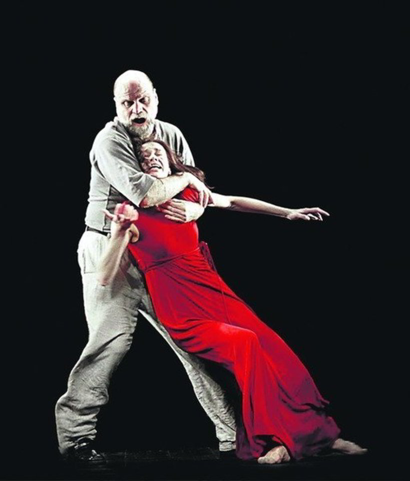 Aktorius V.Bagdonas ir balerina E.Špokaitė per gastroles pabendrauja ir scenoje, ir už jos ribų.