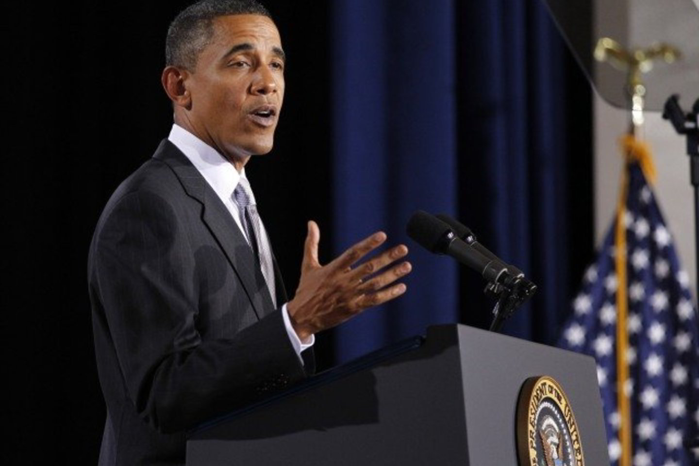 Apklausa pakėlė B.Obamos ūpą.