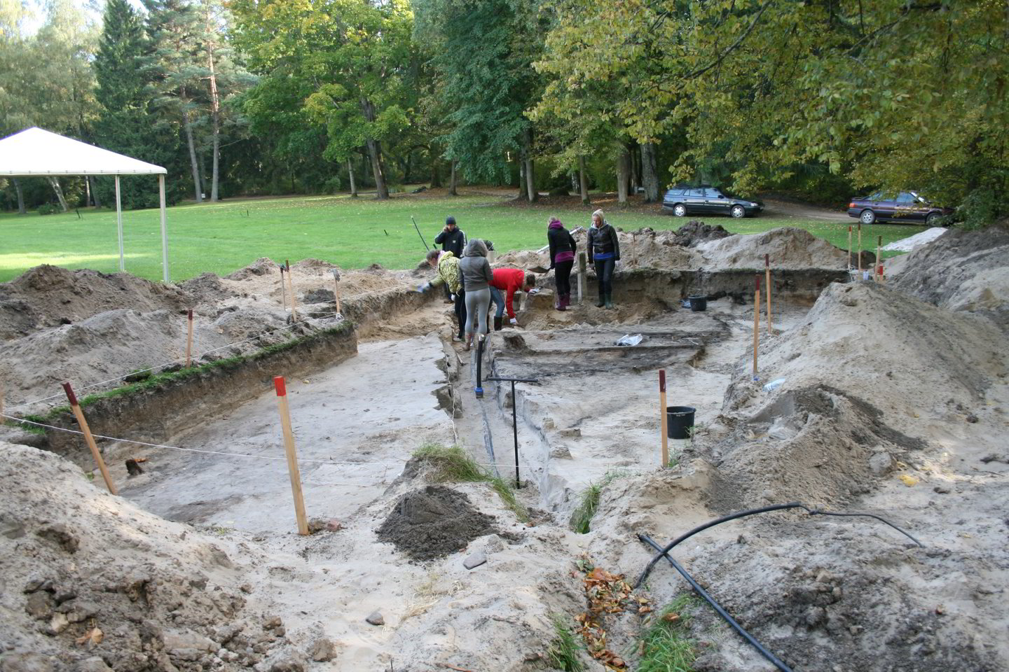 Archeologai aptiko kuršių sodybvietes.