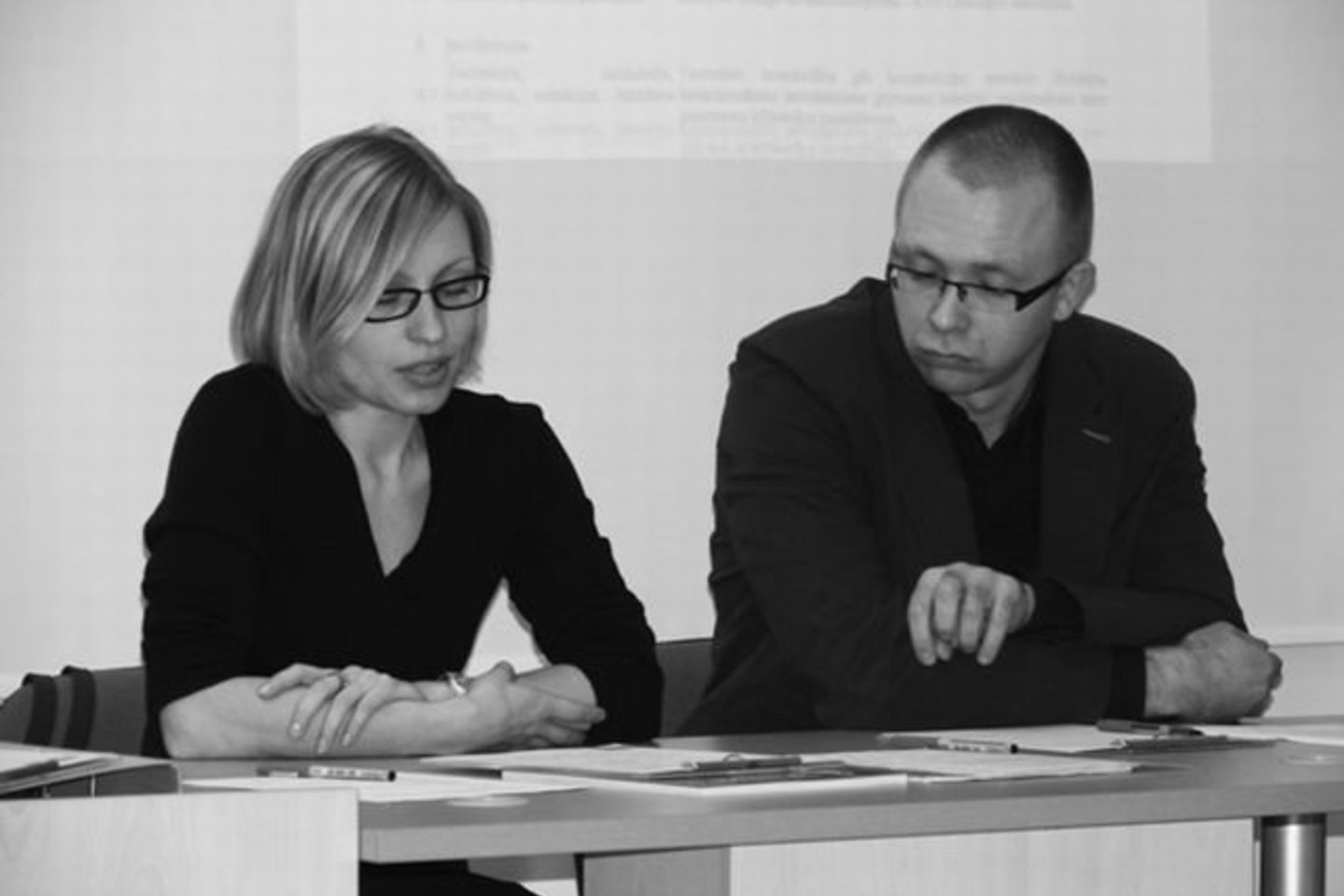Paskaitą skaitys M.Drėmaitė ir V.Petrulis.
