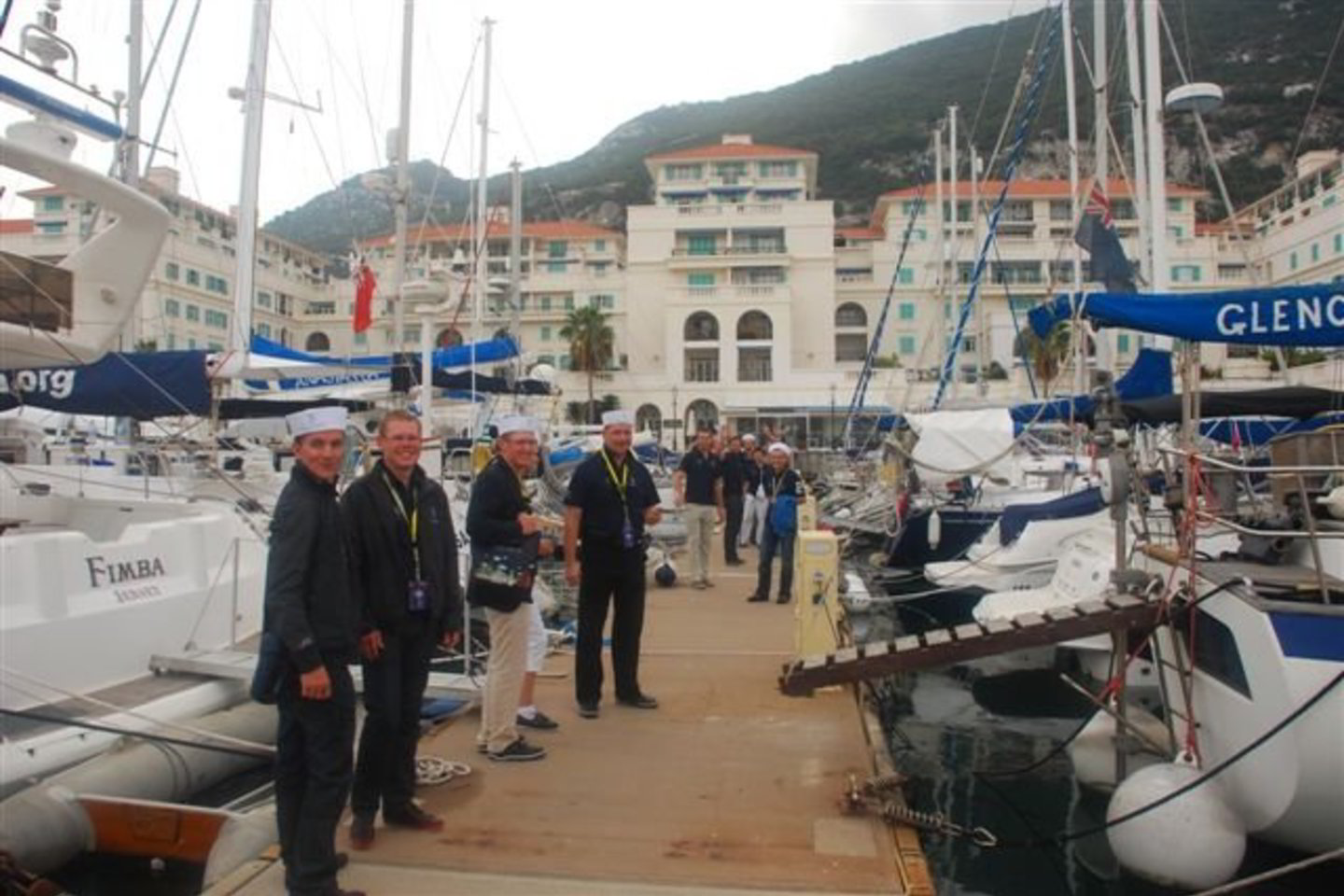 Įgula išsilaipino Gibraltaro uoste.
