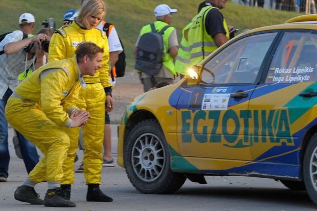 Norske rallymestere ble truffet av lyn fra klar himmel av en duo fra Lipeiki (video)