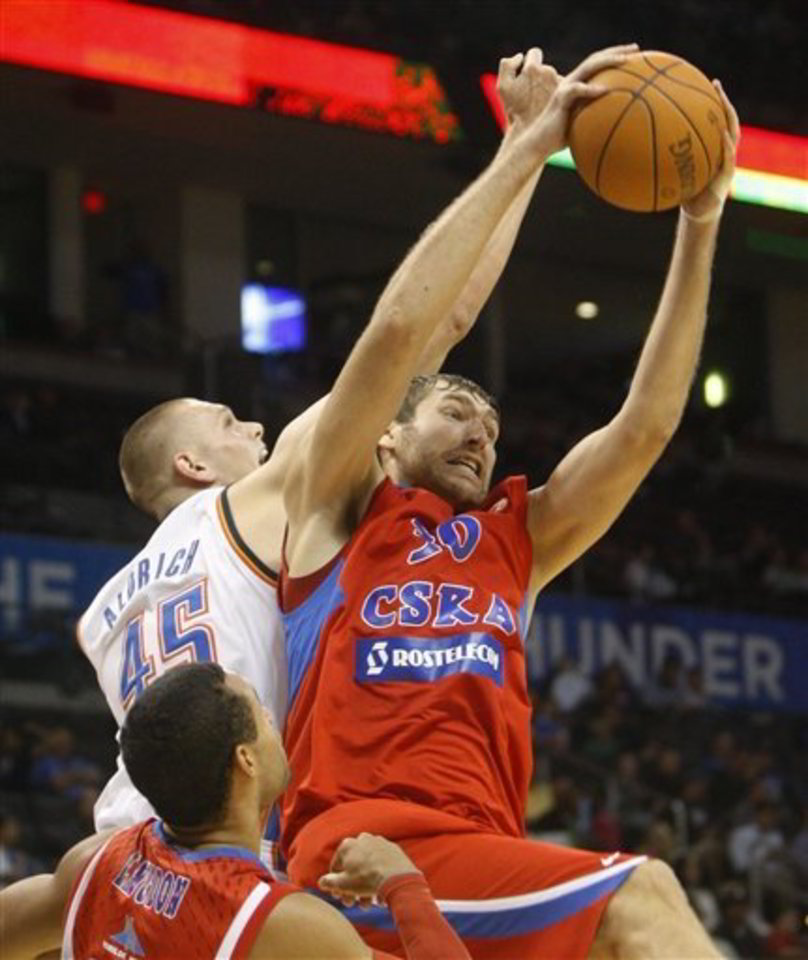 CSKA krepšininkai priešinosi NBA klubui.