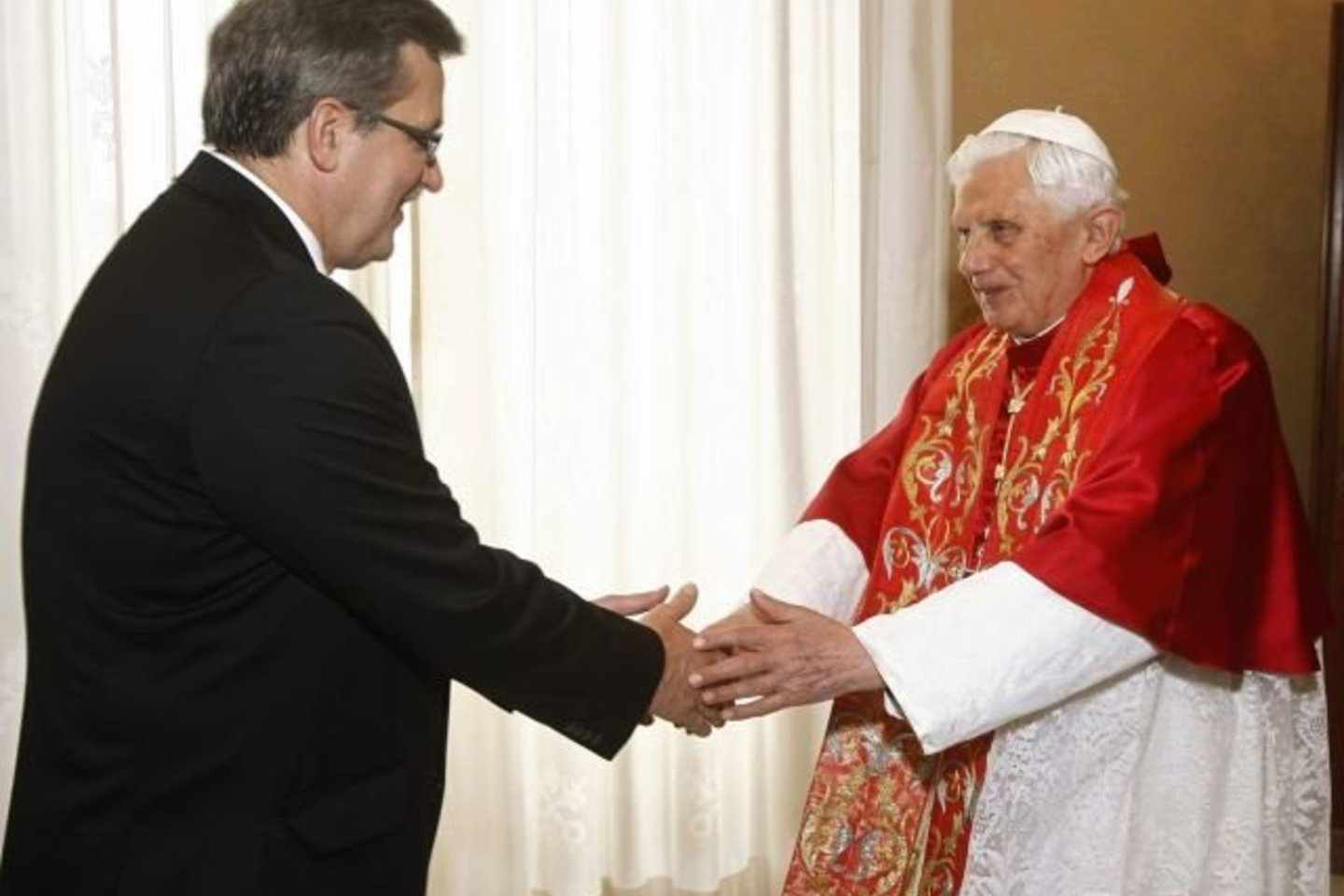Lenkijos prezidentas B.Komorowskis susitiko su popiežiumi.