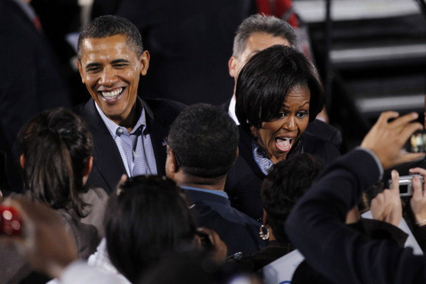 Nors B.Obama šįkart nesibalotiruoja į jokį postą, mitingas Ohajuje buvo panašus į vykdavusius per jo istorinę prezidento rinkimų kampaniją.