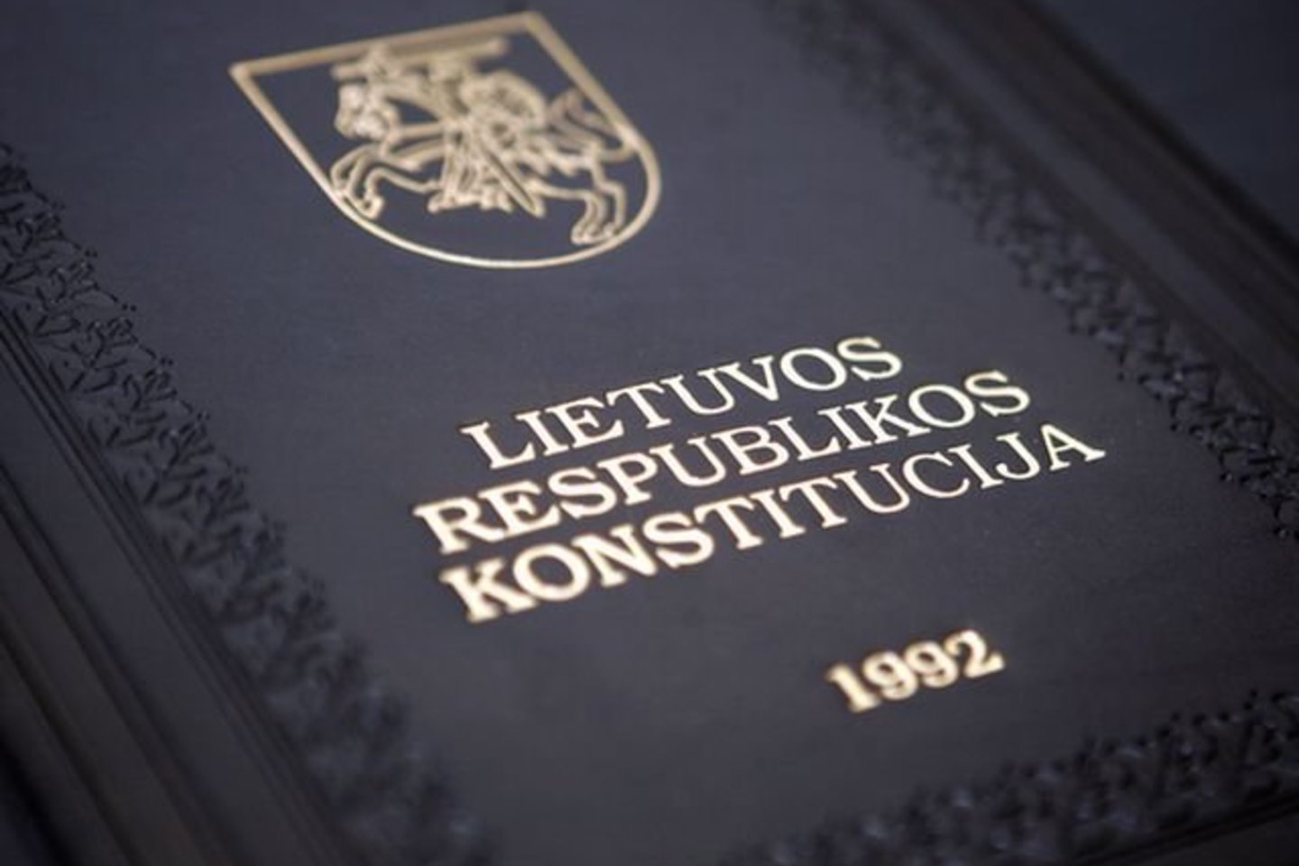 Spalio 25-oji - Lietuvos Respublikos Konstitucijos diena.