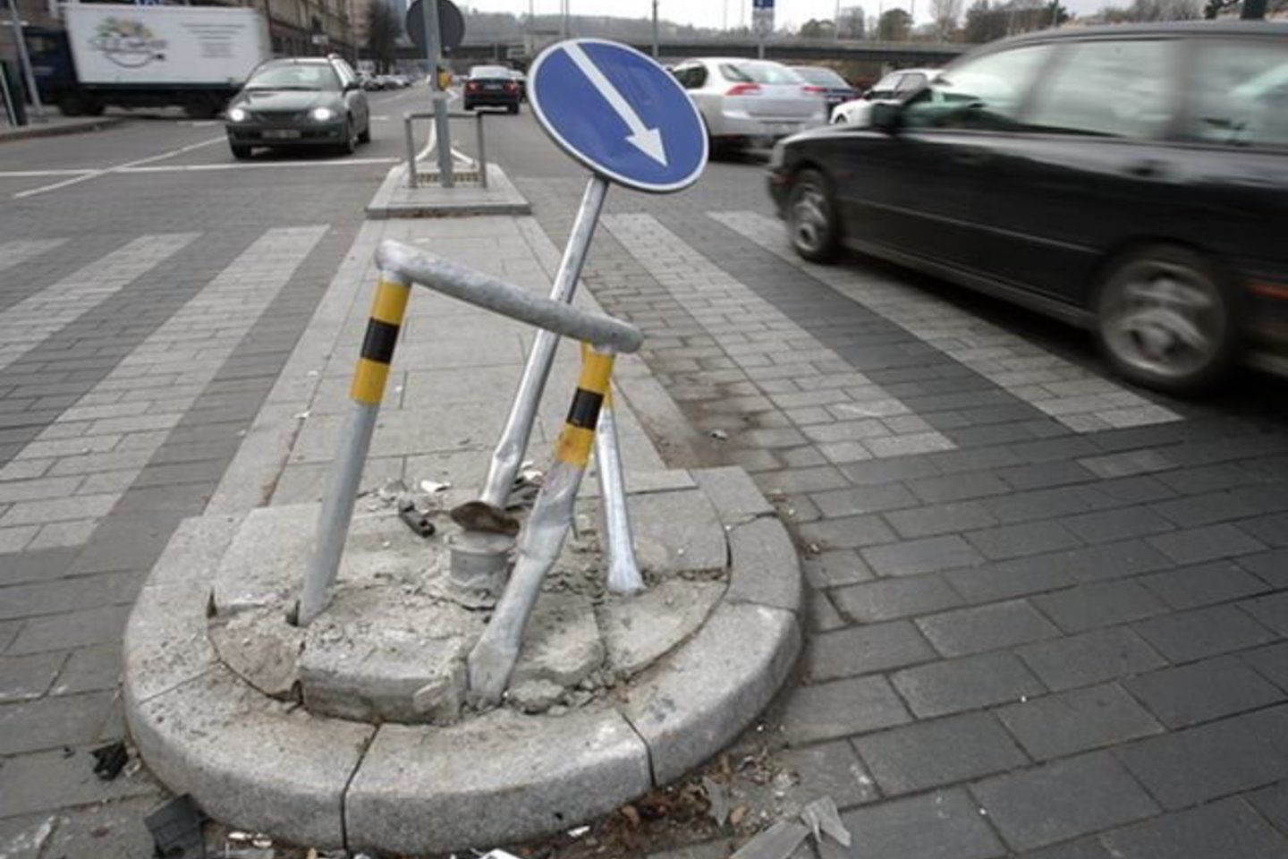 Iš viso čia įvyko apie 70 avarijų.