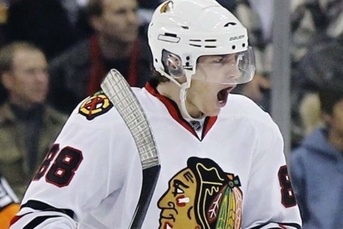 Du įvarčius „Blackhawks“ pelnė P.Kane'as.