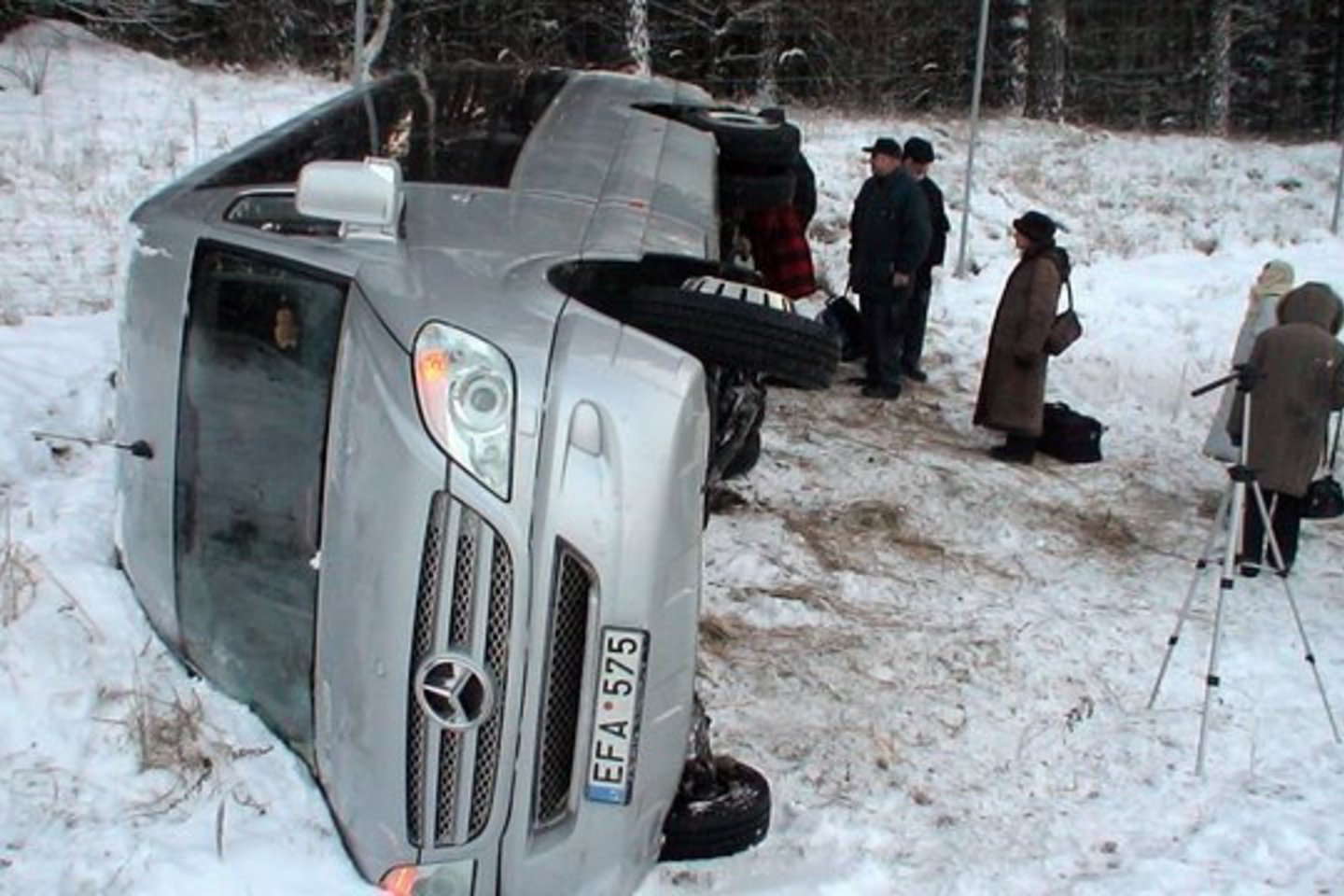 Po nelaimės, 4 greitosios pagalbos automobiliai į ligoninę nuvežė 8 žmones.