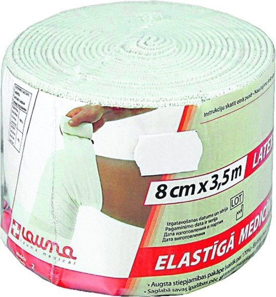 Švėkšniškei I.Kuktorovai kaklas buvo apvyniotas tokiu elastiniu tvarsčiu.