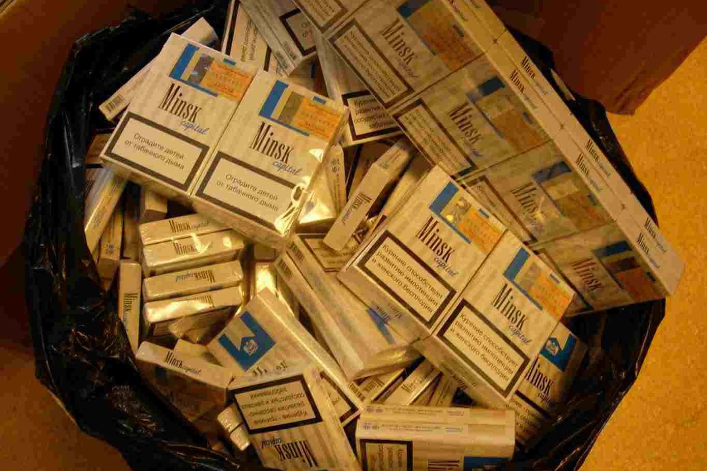 Tarp sulaikytų baltarusiškų rūkalų kontrabandos vyrauja Gardine gaminamos „Premier“, „Minsk“ ir „Fest“ rūšių cigaretės.